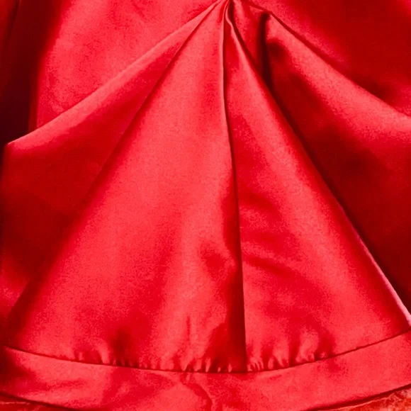 Elegant Prom Red Evening Dress - Picture 3 of 5